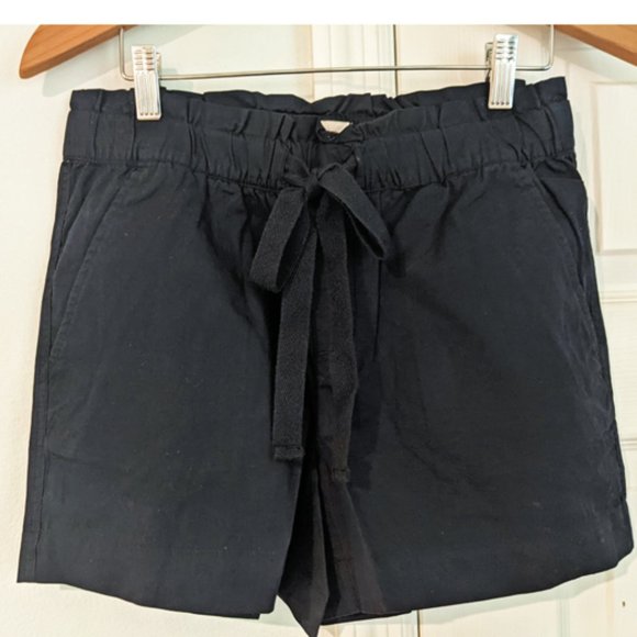 LOFT Pants - SALE! Cute Loft Outlet Shorts Mid Rise 4'' Drawstring Waist Dark Blue NEW!